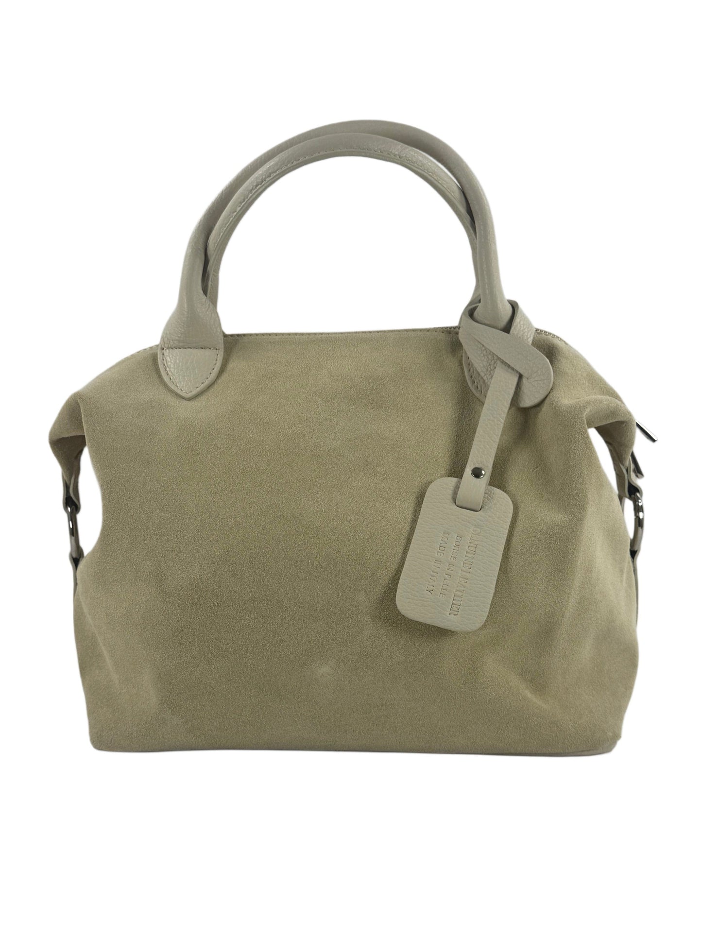 bauletto camoscio e vitello martellato MH