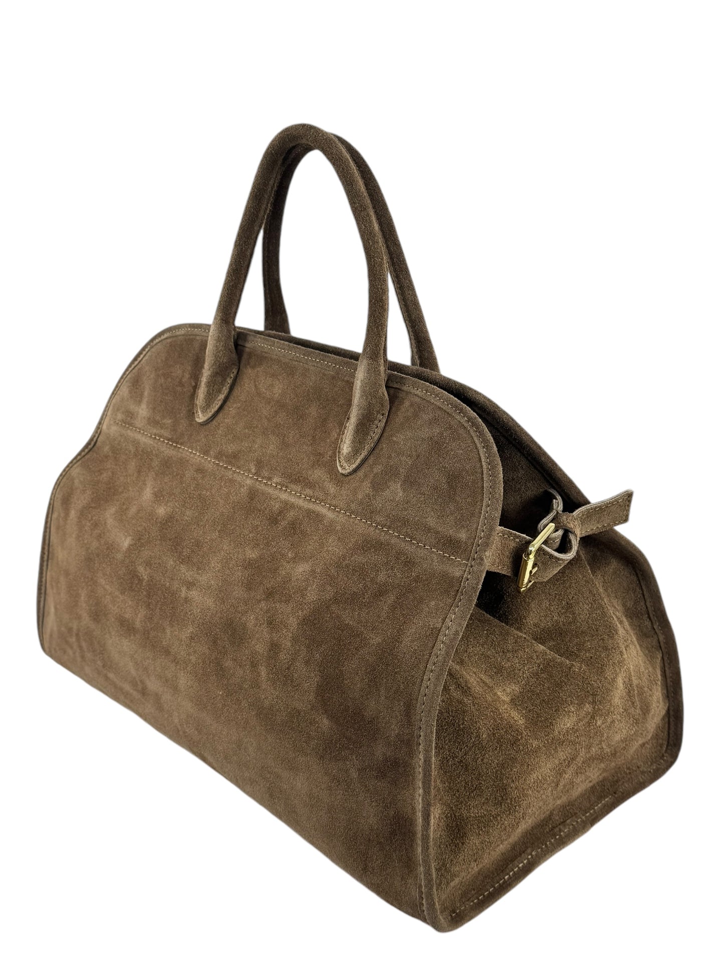 Bauletto MH in pelle scamosciata