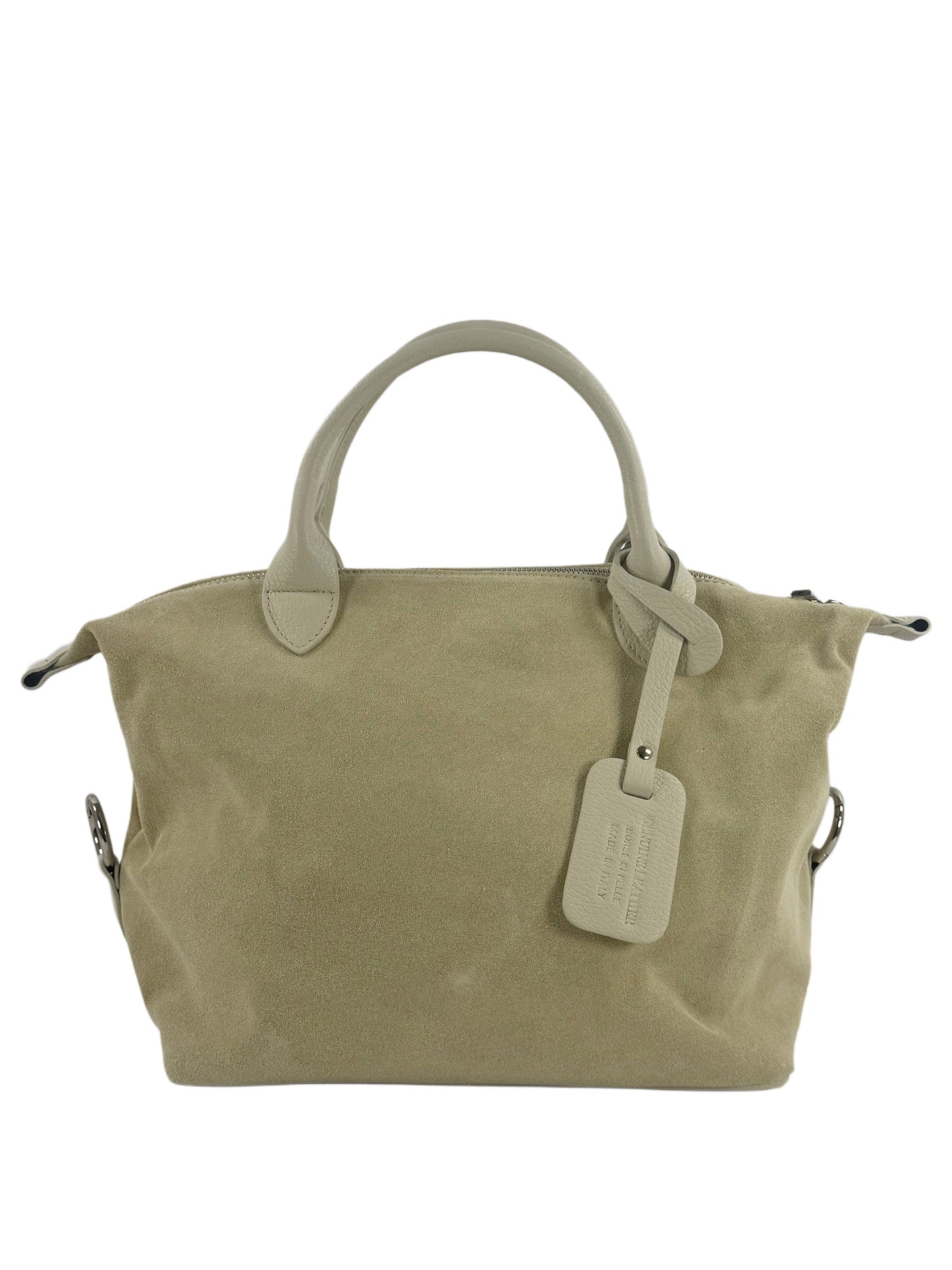 bauletto camoscio e vitello martellato MH