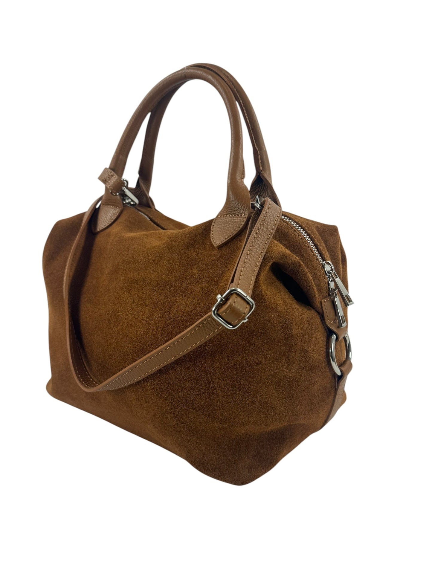 bauletto camoscio e vitello martellato MH