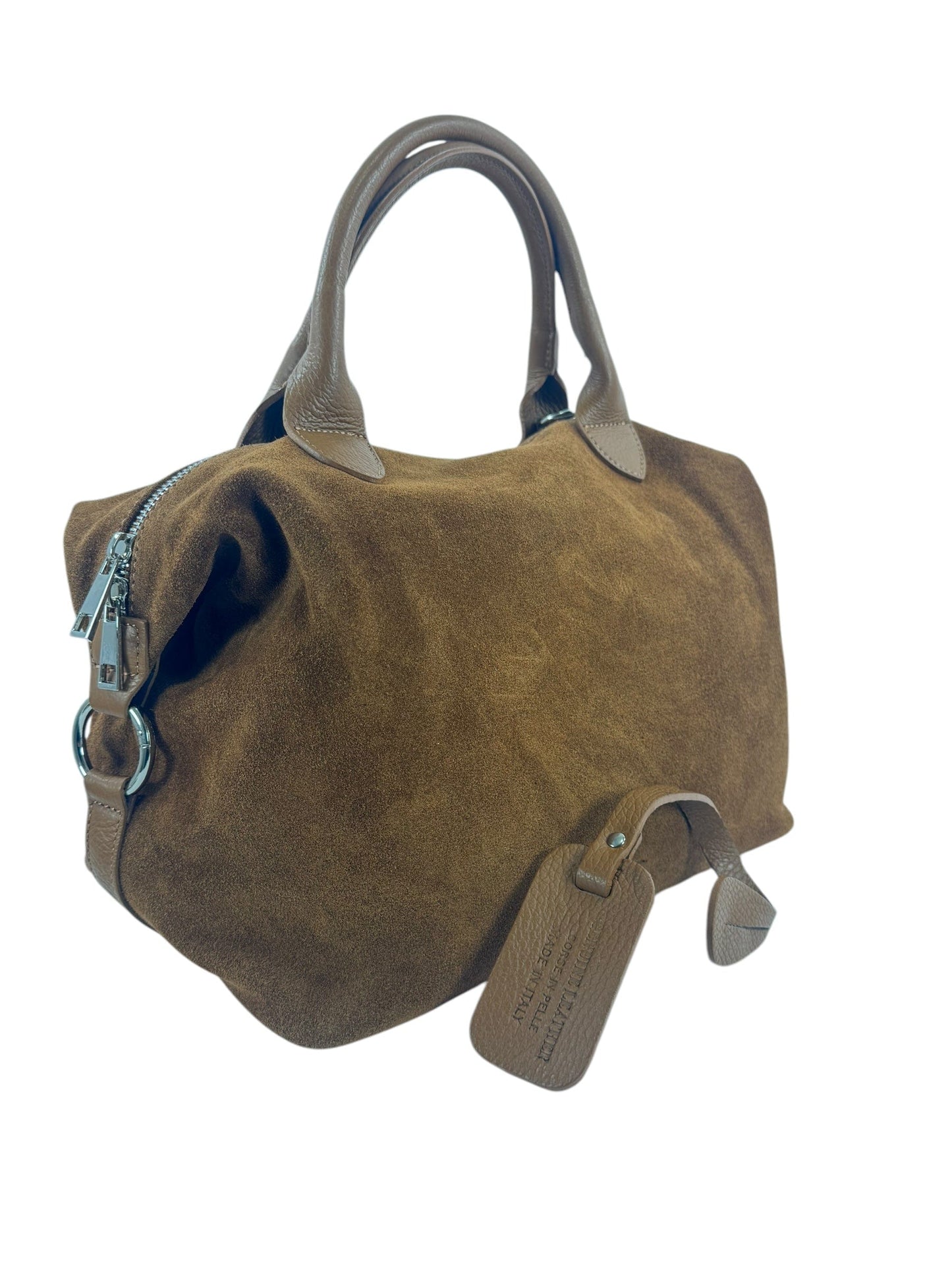 bauletto camoscio e vitello martellato MH