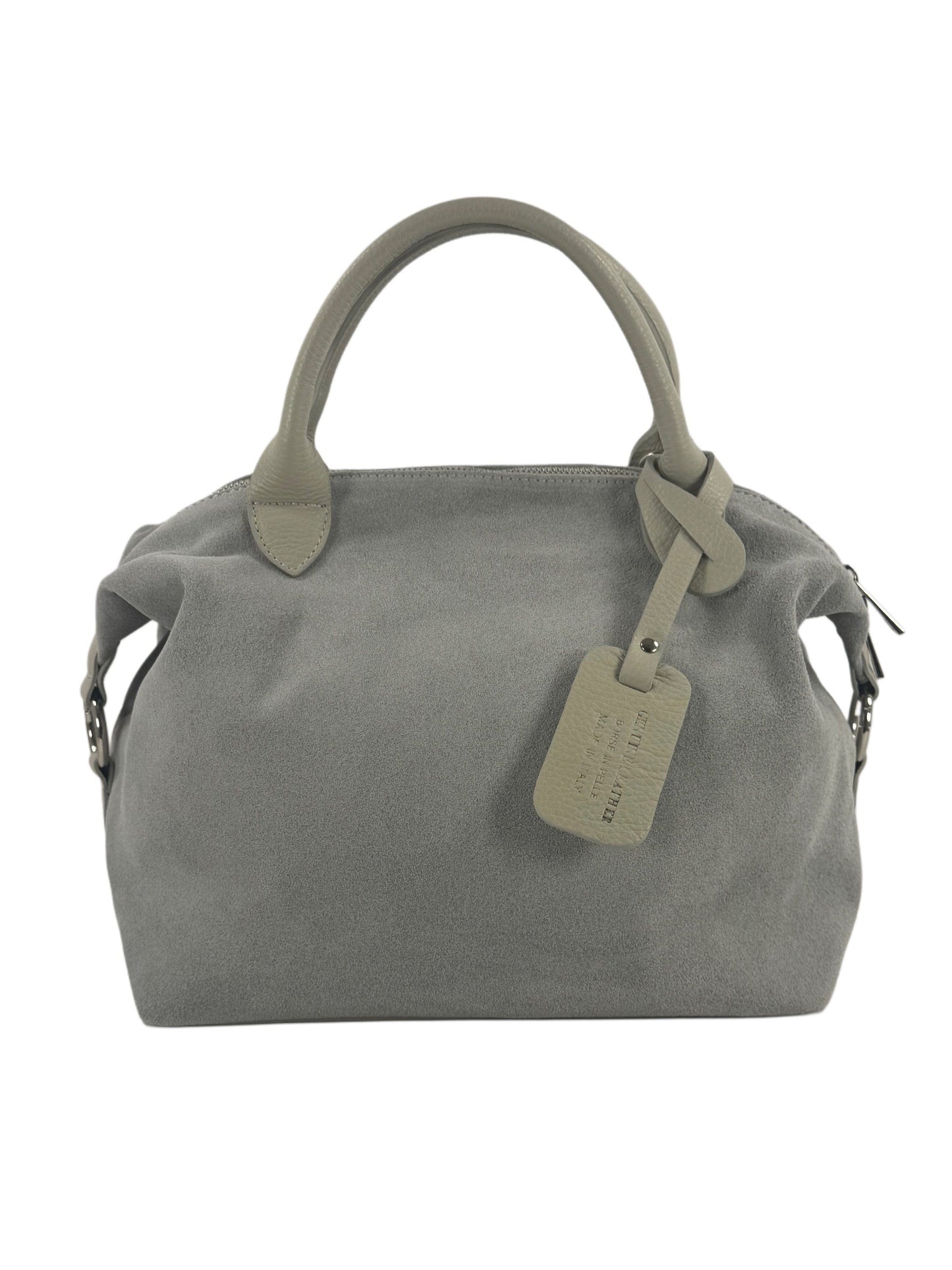 bauletto camoscio e vitello martellato MH