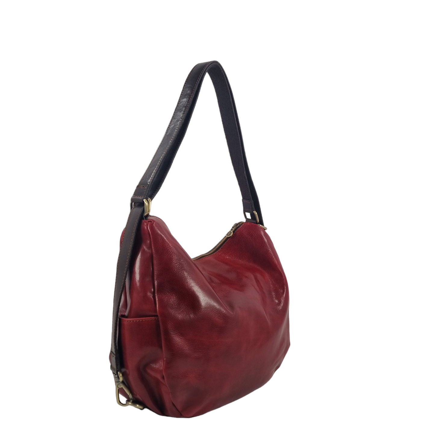 Borsa/ Zaino in cuoio al vegetale-Mahzel