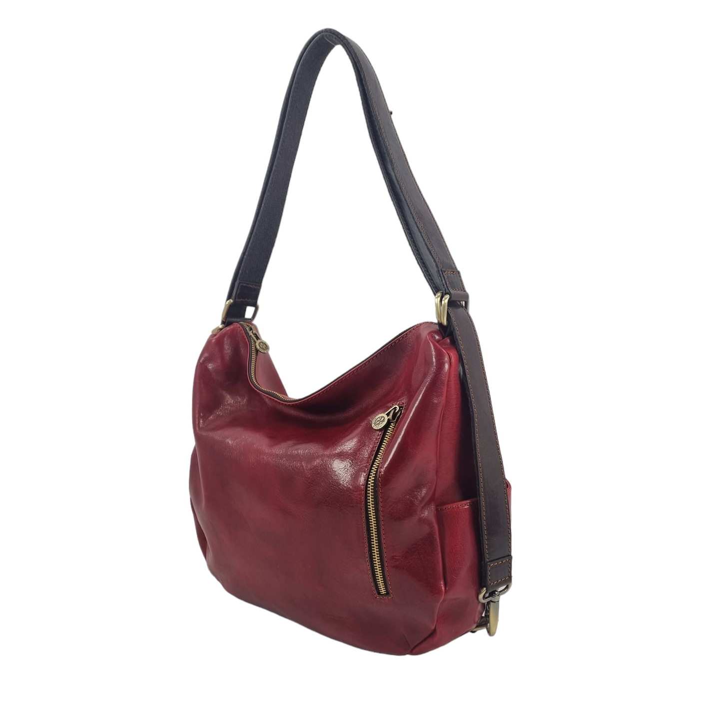 Borsa/ Zaino in cuoio al vegetale-Mahzel