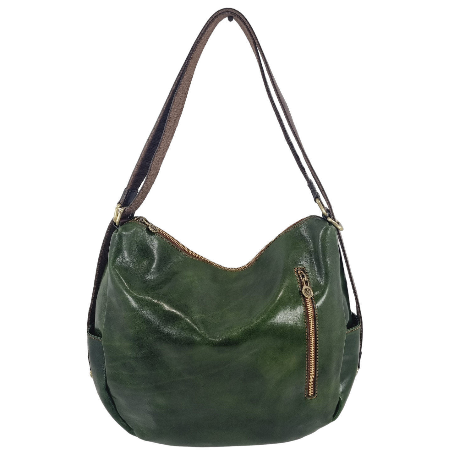 Borsa/ Zaino in cuoio al vegetale-Mahzel