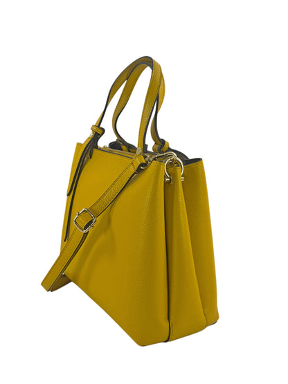 borsa Lina in pelle martellata