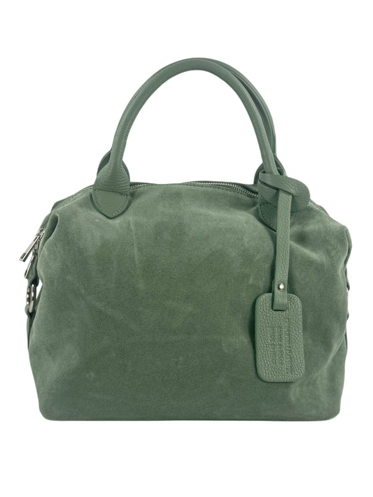 bauletto camoscio e vitello martellato MH